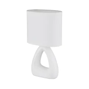 Globo 21731W - Stona lampa  TRIANGLE 1xE14/40W/230V bela