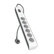 Belkin Belkinova prenapetostna zaščita BSV603 - 6 vtičnic, 2 m
