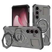 Hibridna maska Carbon Shield Pro za Samsung Galaxy S25 Plus - smoke black