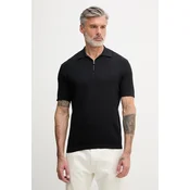 Armani Exchange polo majica moška bombažna