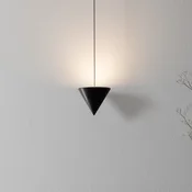 Karman Filomena LED talna svetilka 1fl O 11cm 2.700K - Dnevna soba/jedilnica - Dizajn - črna mat barva - Kovina