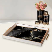 Aberto Design Poslužavnik TPB9872 50 x 29 x 3.5 cm, Šareni