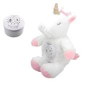 Funmuch Plišana nocna lampa i uspavljivac Unicorn