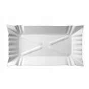 BOW Pravokotni pladenj za papir za enkratno uporabo 14 x 20 cm 250 kosov