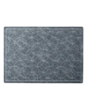 PVC Rectangular Placemat Grey – Elements Ambiente Stitch - 593948