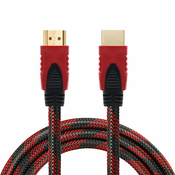 HDMI kabl na HDMI 15m// crna/crveni