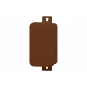 shumee Hermetična omarica V8, termoplastika 80x45x41 IP54, rjava - klik, 8 izbojnih odprtin F1.0267