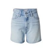 LEVIS  Kavbojke Cinch Mid-Thigh Short svetlo modra