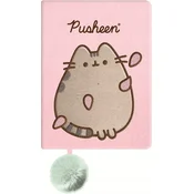 shumee PLIŠASTI ZVEZEK S COFOM A5/96K PUSHEEN ROZA ST. MAJEWSKI