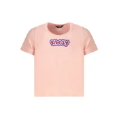 K-WAY SHORT SLEEVE T-SHIRT GIRL PINK