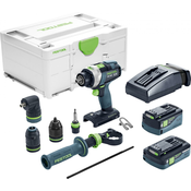 FESTOOL Akumulatorski udarni vrtalnik QUADRIVE TPC 18/4 5,2/4,0 I-Set/XL