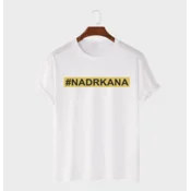 MAFIMI Ženska majica Nadrkana, Bela