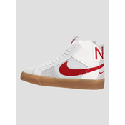 Nike Sb Zoom Blazer Mid Prm Skate cevlji summit white / university r Gr. 11.0