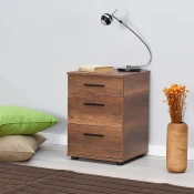 Hanah Home Nocni ormaric Kmd-530-Oo-1, 40x57x39 cm, Braon
