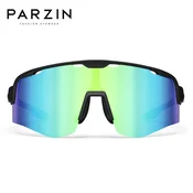 Parzin Unisex naocare za sunce, Crno-svetloplave