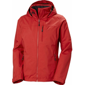 Helly Hansen Womens Crew Hooded Midlayer 2.0 Jakna Red 2XL