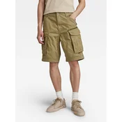 G-Star Raw Kratke hlače iz tkanine D08566-D387-B212 Zelena Relaxed Fit