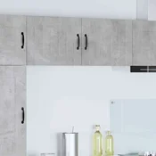 Vidaxl Kuhinjski element Betonsko siva 50 x 31 x 40 cm Konstruiran les