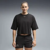 PUMA x HYROX Cropped Lifestyle Tee Women, Clothing, Black, XXL