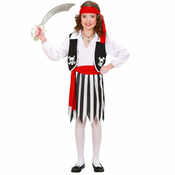 Widmann Dekliški Piratski Kostum, 140