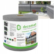 Decomat ograjni trak 19,3x26m, siv