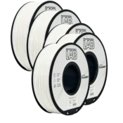 Professional Lab 5x ASA bela filament 1,75 mm | Prof. Lab | 1 kg UV-odporen material za 3D tiskanje