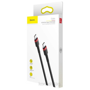 Baseus Cafule USB-C/USB-C charging cable 2m Red-Black Mobile