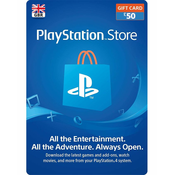 SONY Playstation Network PSN Card 50GBP