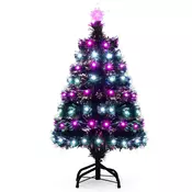 Northix 93 cm vnaprej osvetljeno božično drevo iz optičnih vlaken, 96 LED diod