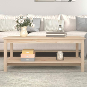 Stolic za kavu 110 x 55 x 45 cm od masivne borovine