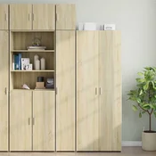 vidaXL Ozka omara za shranjevanje sonoma hrast 30x42,5x225 cm inž. les