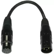 American Audio Accu-Cable AC-DMXT/3M5F DMX kabl