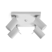 Sollux SL.0090 - Spot svetlo RING 4 4xGU10/10W/230V bela
