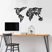 Wallity Zidna dekoracija MT - 015, 86 x 47 cm, Crna