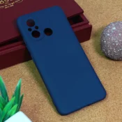 Maska Giulietta za Xiaomi Redmi 12C mat tamno plava.