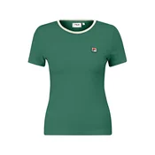 FILA Funkcionalna majica LECTOURE kremna/zelena/črna