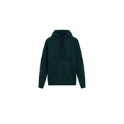 Scalpers Pulover Skull zelena/temno zelena