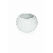 Möve Posoda za krtačo PEARL bela 9x7,5 cm +