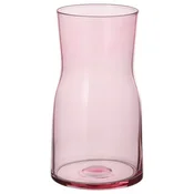 TIDVATTEN Vaza, roza, 17 cm