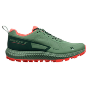 Scott Supertrac 3 GTX Frost Green/Coral Pink Womens Running Shoes