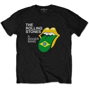 The Rolling Stones Bigger Bang - Brazil 80 (Back Print) Black M Majica