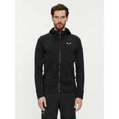 Moška bunda Salewa  Puez polarlite hooded Black out M