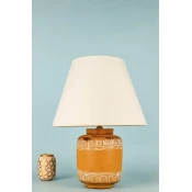 Opviq Stona lampa BK059, Narandžasto-bela