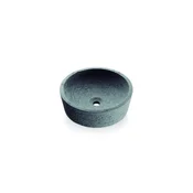 Bathco 00308 - Nadpultni umivalnik DUAL, premer 40,5 cm, kamen/siva