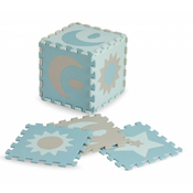 MOMI NEBE, puzzle od pjene 90x90 cm, plave