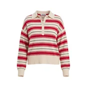 EDITED Pulover Gerit Jumper siva/lila/bela