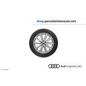 Original Audi zimski komplet koles Audi e-tron / e-tron SB Audi 10-Sp.-Lamina-Des. 20 srebrn - 4 kosi