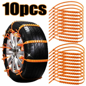 Mormark snežne verige za avtomobilske pnevmatike NIFTCHAINS, 10 kosov