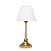 Opviq AYD 2979 Stona lampa, Zlatno-Bela