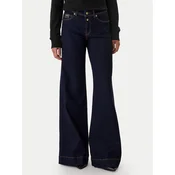 Versace Jeans Couture Jeans hlače 80HAB561 DW042L54 Mornarsko modra Wide Leg